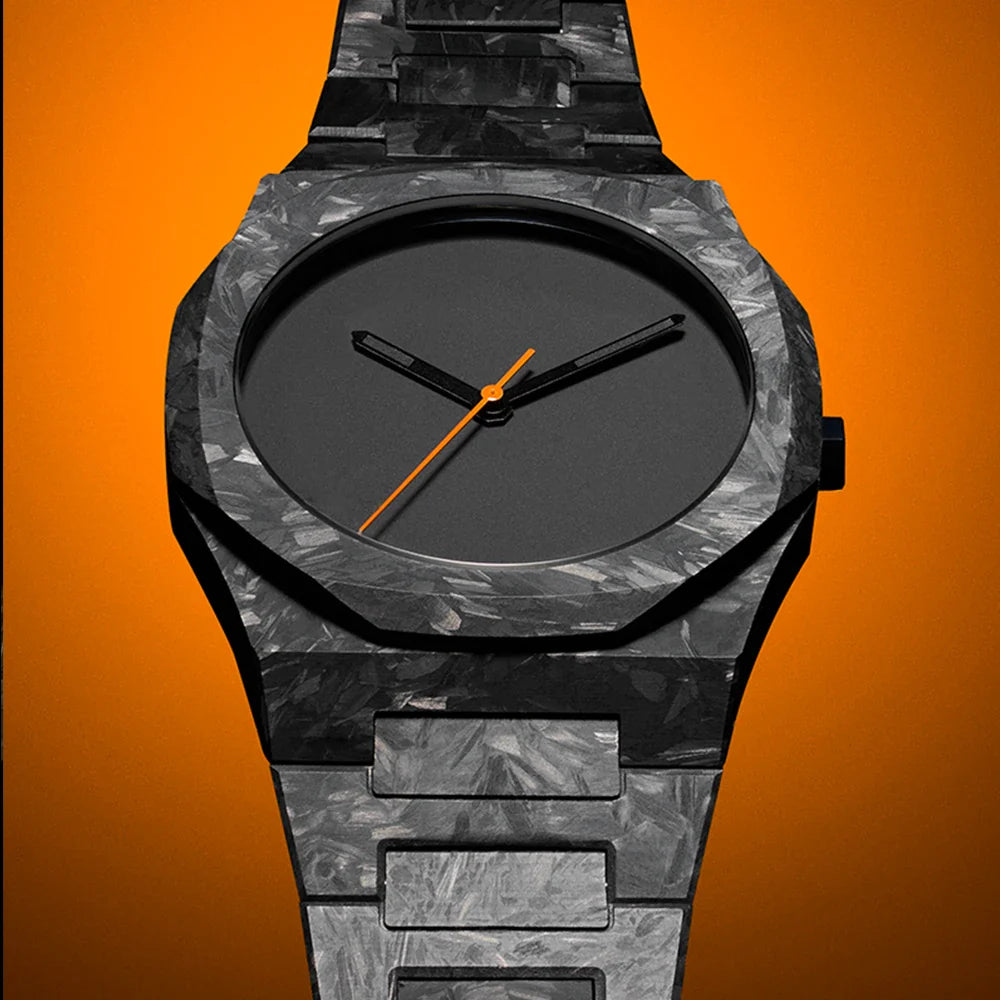 Reloj Milano Nero Forged Carbon