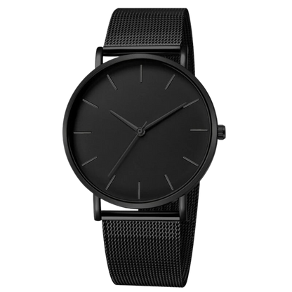 Kit con 2 relojes minimalistas para hombre