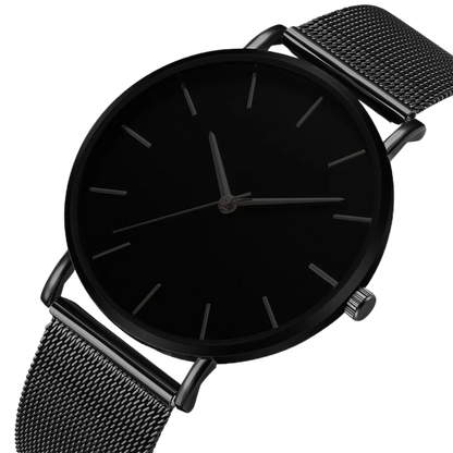 Kit con 2 relojes minimalistas para hombre